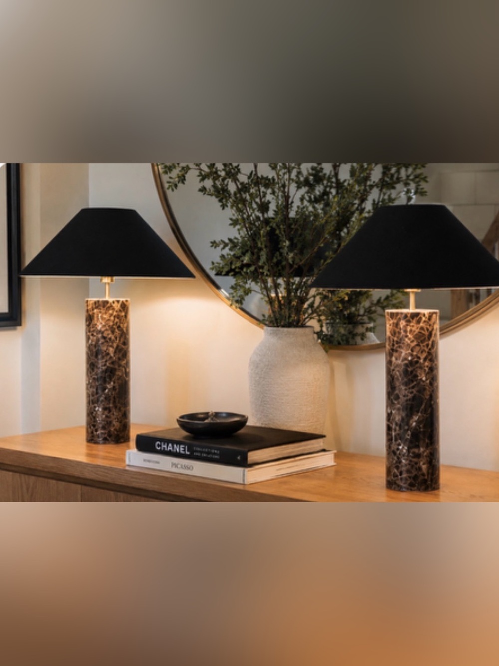 Neutral Textured Ceramic Vase - Stylish Home Accent